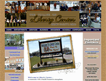 Tablet Screenshot of libertycentervillage.com
